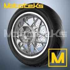 18X5.5 RAZOR MAG WHEEL CHROME FOR HARLEY TOURING CUSH REAR RIM PRODIGY STYLE