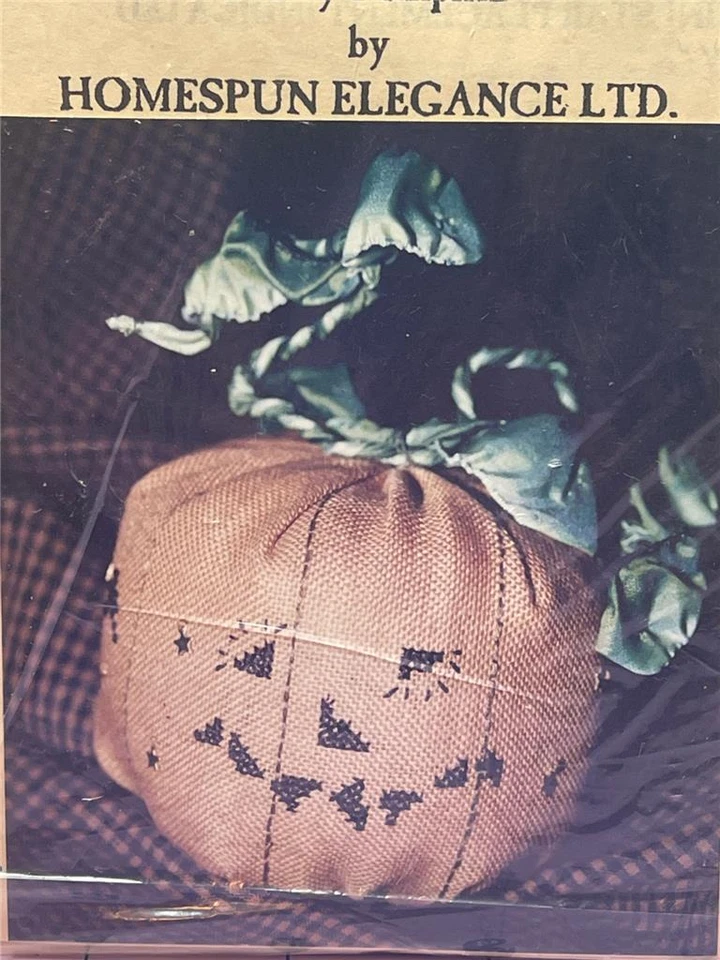 HOMESPUN ELEGANCE 计数十字绣套件 限量版 - 漂亮的 PUMPKIN — 第 2/3 张图片