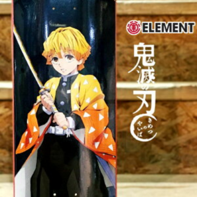 Kimetsu no Yaiba Demon Slayer Skateboard KIMETSU Zenitsu 1 DECK 8