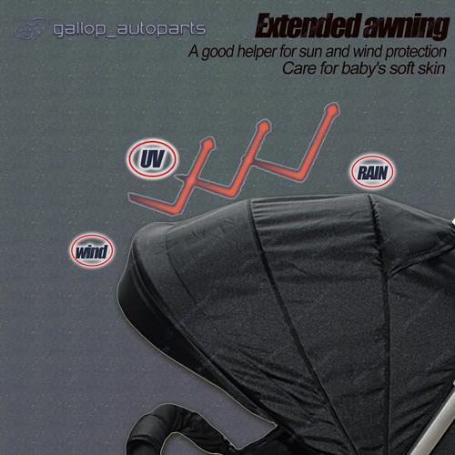 Color Lightweight Compact Baby Stroller Pram Easy Fold Travel AU - Picture 5 of 19