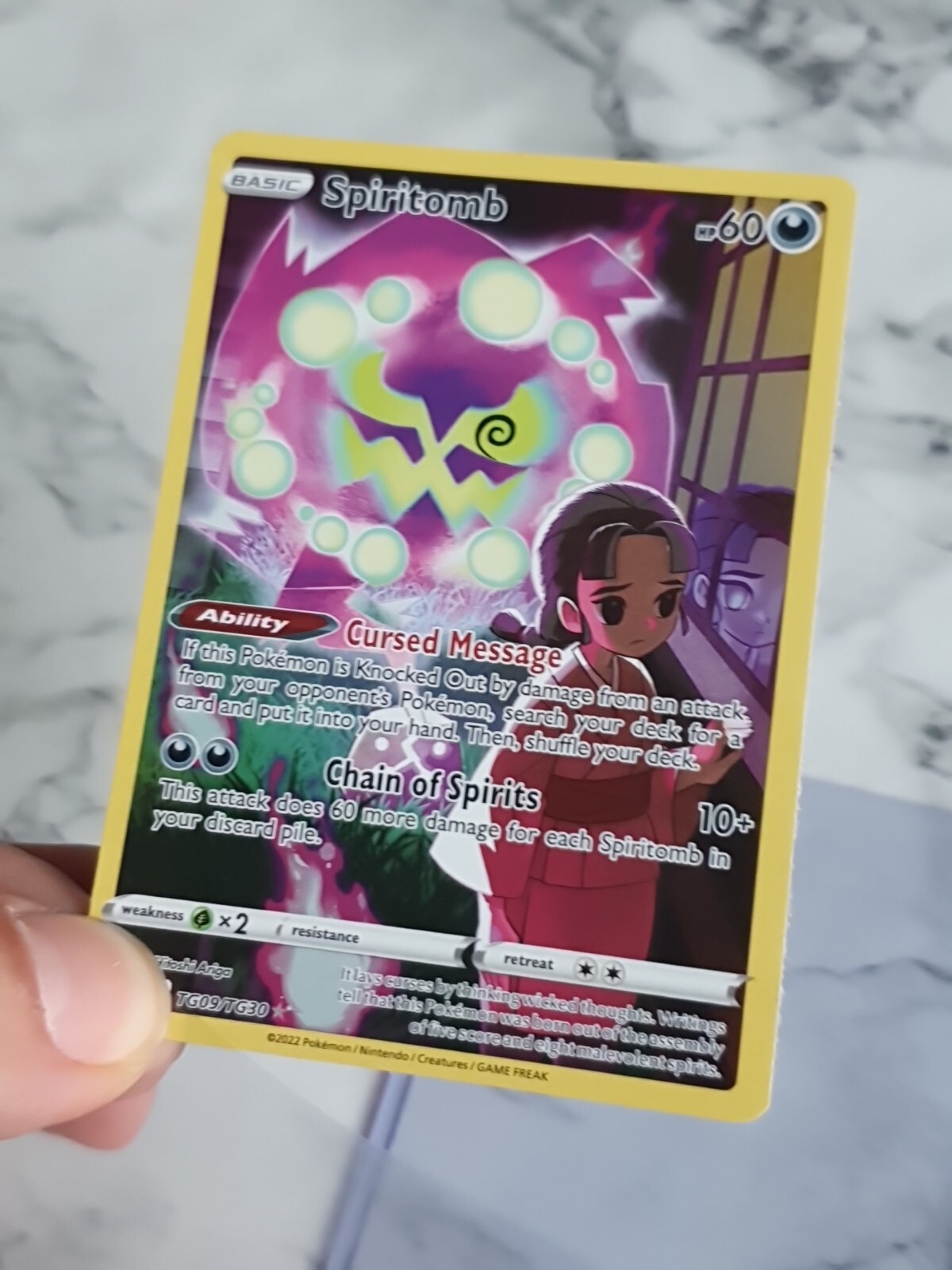 SPIRITOMB - LOST Origin Trainer Gallery TG09/TG30 - Pokemon Card Near Mint  $3.10 - PicClick AU