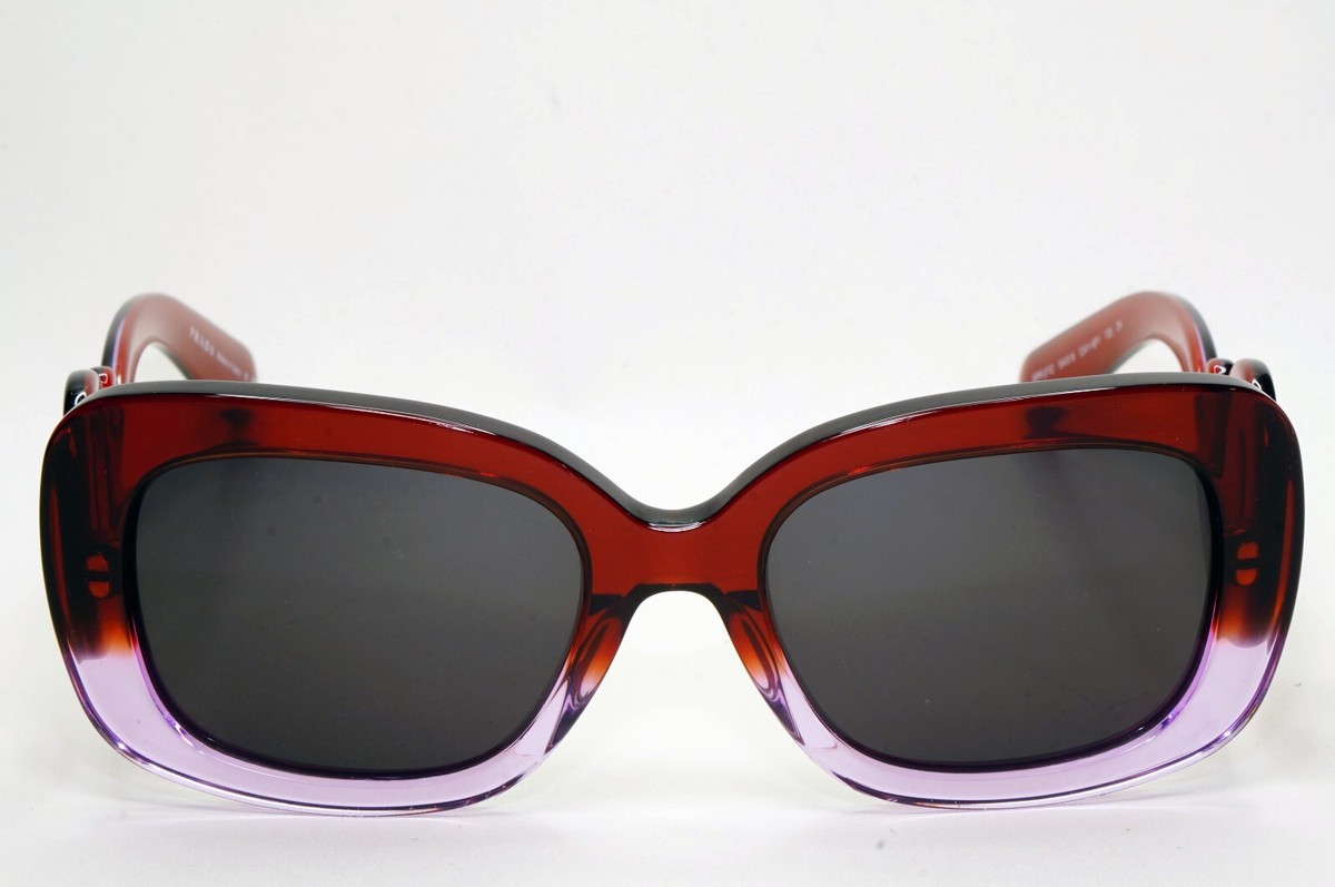 Prada Sunglasses Swirl Baroque Square Brown Black PR27OS SPR 27O