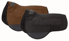 Mule Horse Western Saddle Pad - Air Flow Contour Fit - Black or Brown