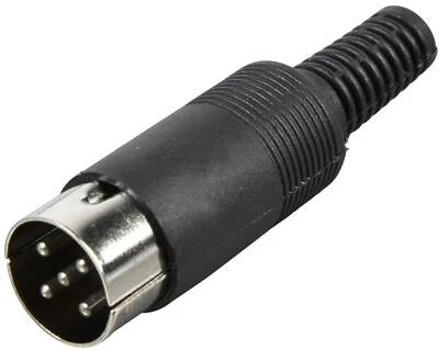 Spina DIN 5 pin, dadi domino 360 gradi, vintage BBC Micro RS423, cuffie