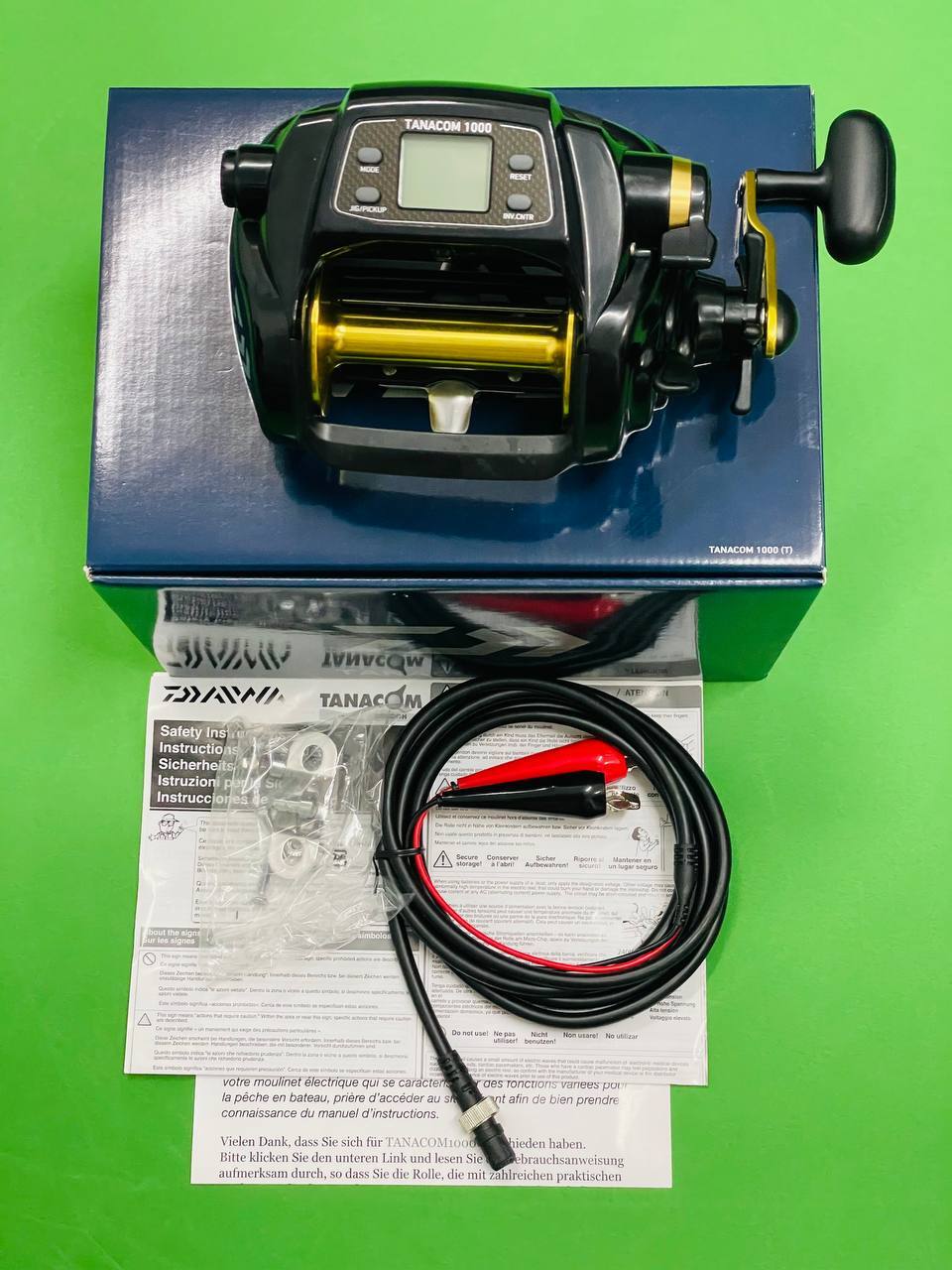 Daiwa Tanacom 1000 English Display 1000T Electric Reel Japan Dhl Express