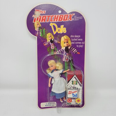 Miss Matchbox Dolls Alice in Wonderland 1973 Rare