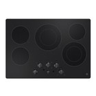 Ge 30" 5 Burner Elements Radiant Electric Cooktop in Black Model Jep5030Dtbb