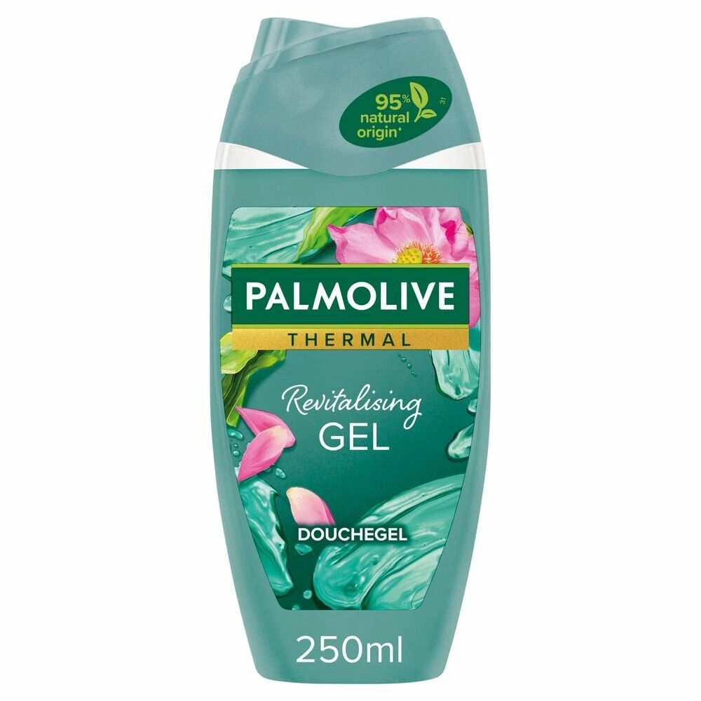 Lot De 6 Gels Douche Palmolive Thermal Spa Mineral Massage - 250 Ml Chacun - Neuf