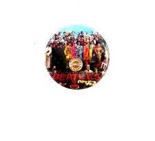 The Beatles Collectable Retro Pin Button Badge Badges Album Art Music Nostalgia