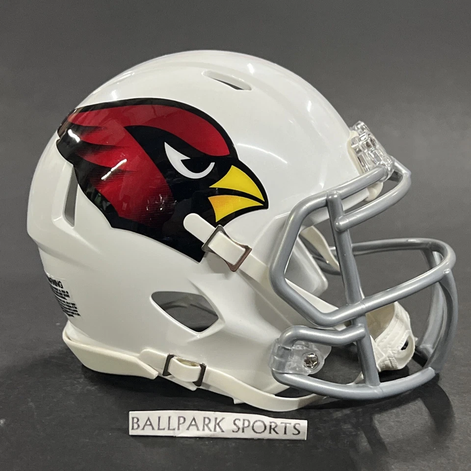 Minicasco de velocidad de los Arizona Cardinals Riddell con licencia NFL nuevo Foto 2 de 4
