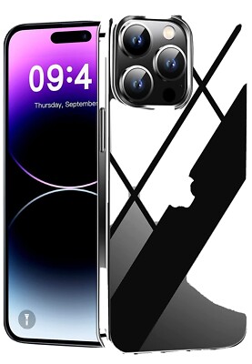 DOPLON Teen Crystal Clear Designed for iPhone 14 Pro Max Case Protective