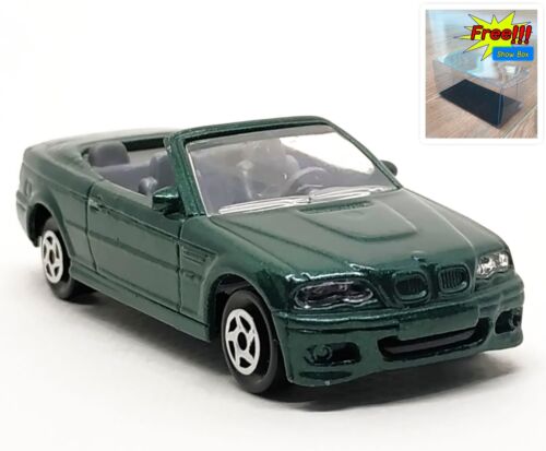 Majorette BMW 325 M3 Convertible Cabriolet Dark Green 1:59 (3") no Package - Picture 1 of 8