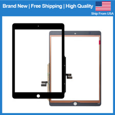 For iPad 7/8th 10.2"Touch Screen Glass A2197 A2198 A2200 A2270 A2428 A2429 Black