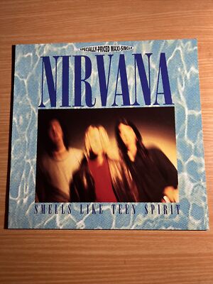 Nirvana Kurt Cobain SLTS Single Smells Like Teen Spirit Record