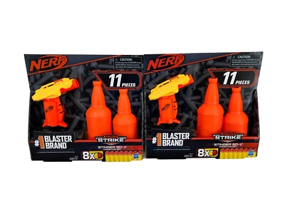 2) Nerf Alpha Strike Stinger 11 Piece Targeting Sets Brand New!