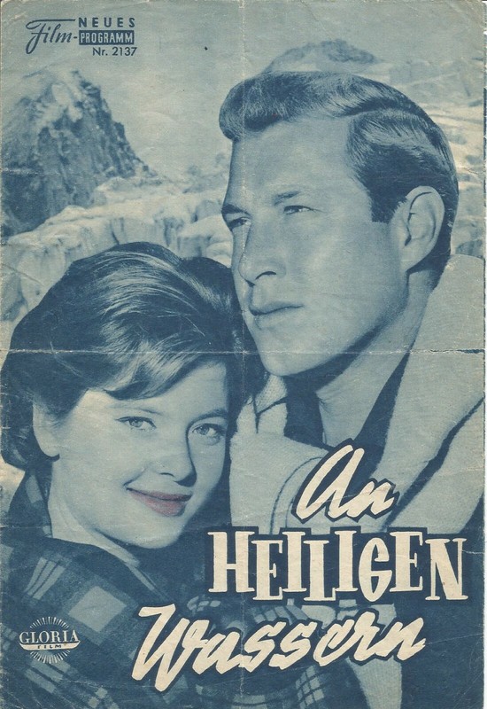An Heiligen Wassern  1960 Kino Neues Film Programm 1960 AUSTRIA