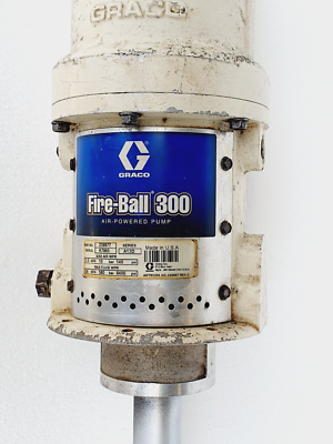 【未使用】ZENITH Grand Chariot GC-B692H Graco Fire-Ball 300 Series 50:1 Pail Grease Pump for 35 or 70 lb