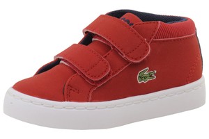 Tênis Lacoste Tecido Vermelho Bebê Original - O175 | Etiqueta Única