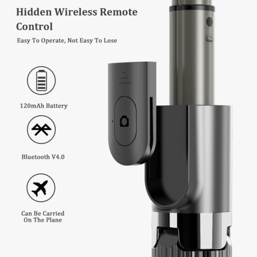 Selfie Stick Gimbal Stabilizer Tripod Bluetooth Remote Control for Phone Camera - 第 10/12 張圖片
