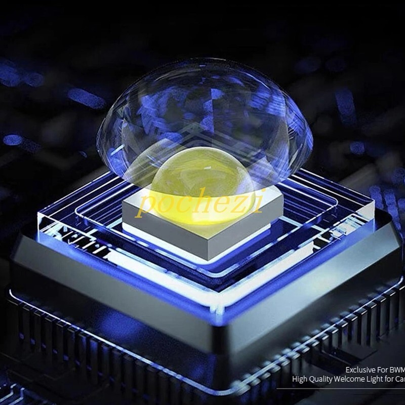 2X Car Door IIIM Welcome Light Fits For E60 E63 E90 E92 X1 anniversary USA