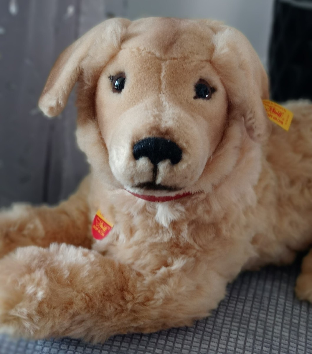 STEIFF HEKTOR 078491 GOLDEN RETRIEVER DOG MADE IN GERMANY 20