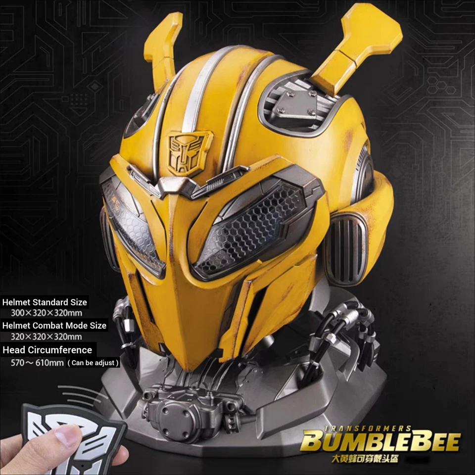 Great Gift-1:1 Voice Control Bumblebee Helmet ( English )/Toys/Birthday Gift New - Image 4 of 4