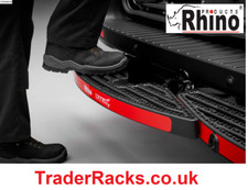Ford Transit Rear Access Step MK8 Rhino TOW STEP Black Steps With Connect +