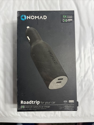 #ad Nomad 3000mAh Battery amp;car Charger $29.99