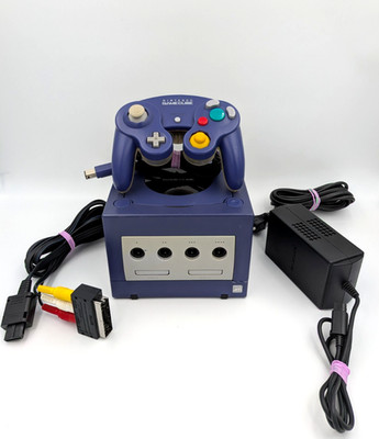 Nintendo GameCube Konsole | Lila | mit 1x Controller | Inkl. Kabel
