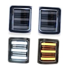LED Tow Mirror Turn Signal Light Compatible with 2008-2016 F250 F350 Clear Lens