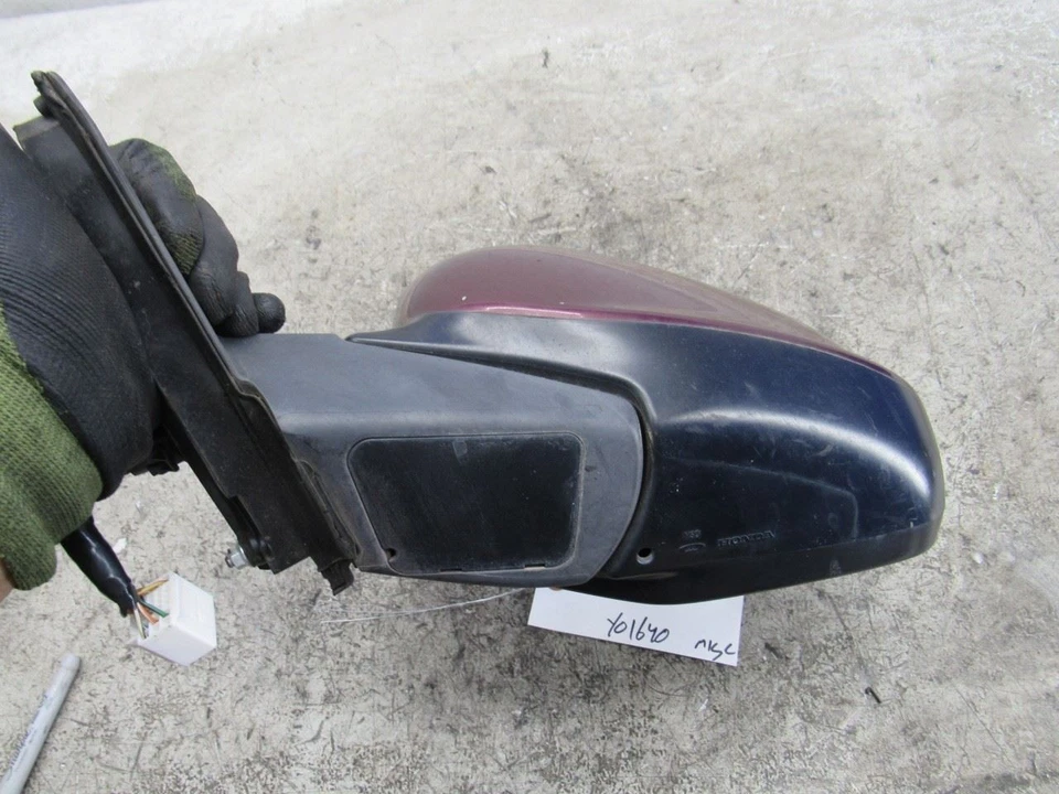 2013 2015 Honda Crosstour left driver side door rear view mirror memory heated - Image 4 of 4