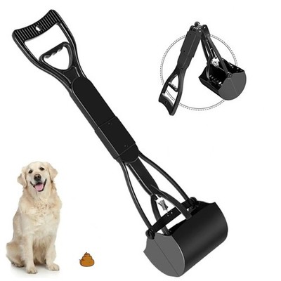 32'' Pooper Scooper Dog Cat Waste Clean Pet Scoop Animal Pick Up Jumbo Black