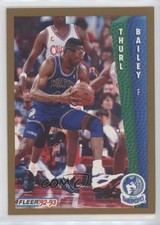 1992-93 Fleer Tony's Pizza Thurl Bailey x1r