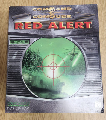 Command and Conquer: Red Alert (PC, 1996) - Box only