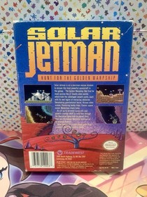 Solar Jetman: Hunt for the Golden Warpship (NES, 1990) - CIB