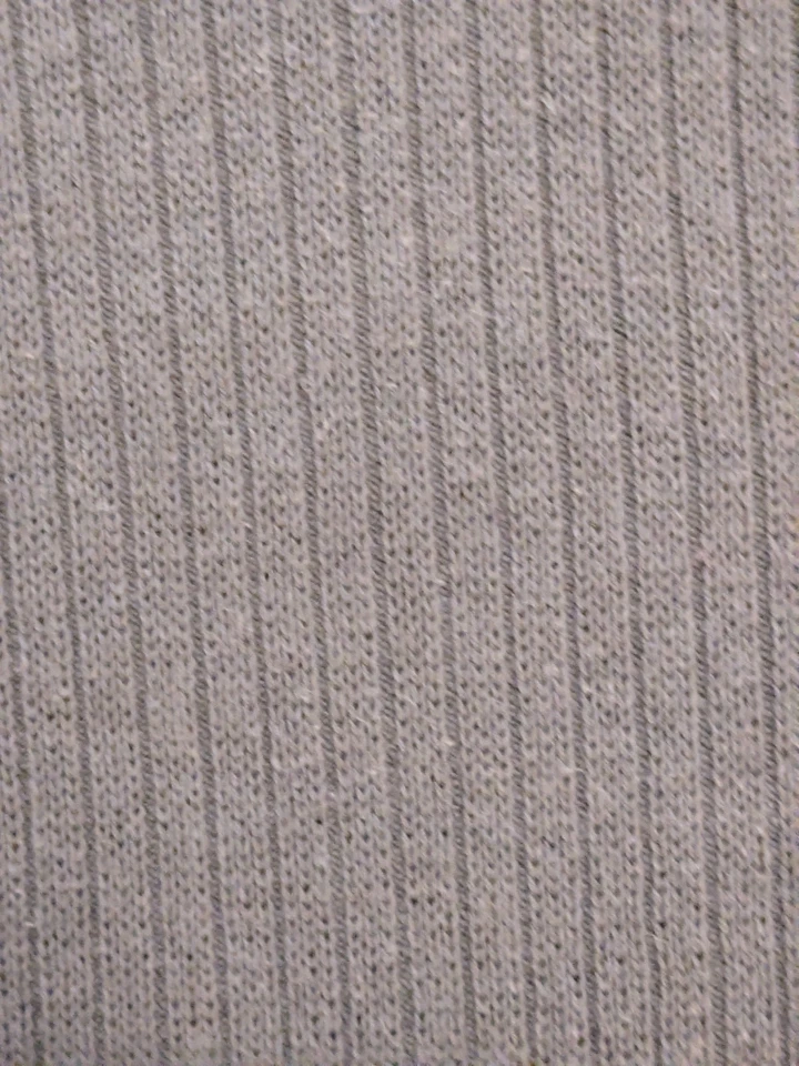 VTG 90s Quiksilver Sweater Mens Gray Ribbed Sleeve Stripe Surf Skate Crew Neck M - Image 3 of 4