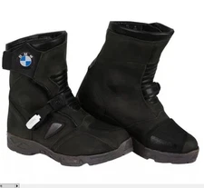 BMW Motorrad Motorcycle Riding Boots Genuine Leather Motorbike Racing Shoes NEW