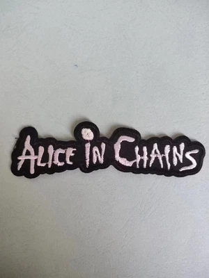 🔥ALICE IN CHAINS ROCK BAND MUSIC BATTLE VEST JACKET EMBROIDERED IRON ON PATCH