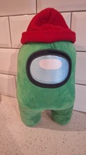Among Us Plush Green Crewmate with Red Beanie – Toikido Official