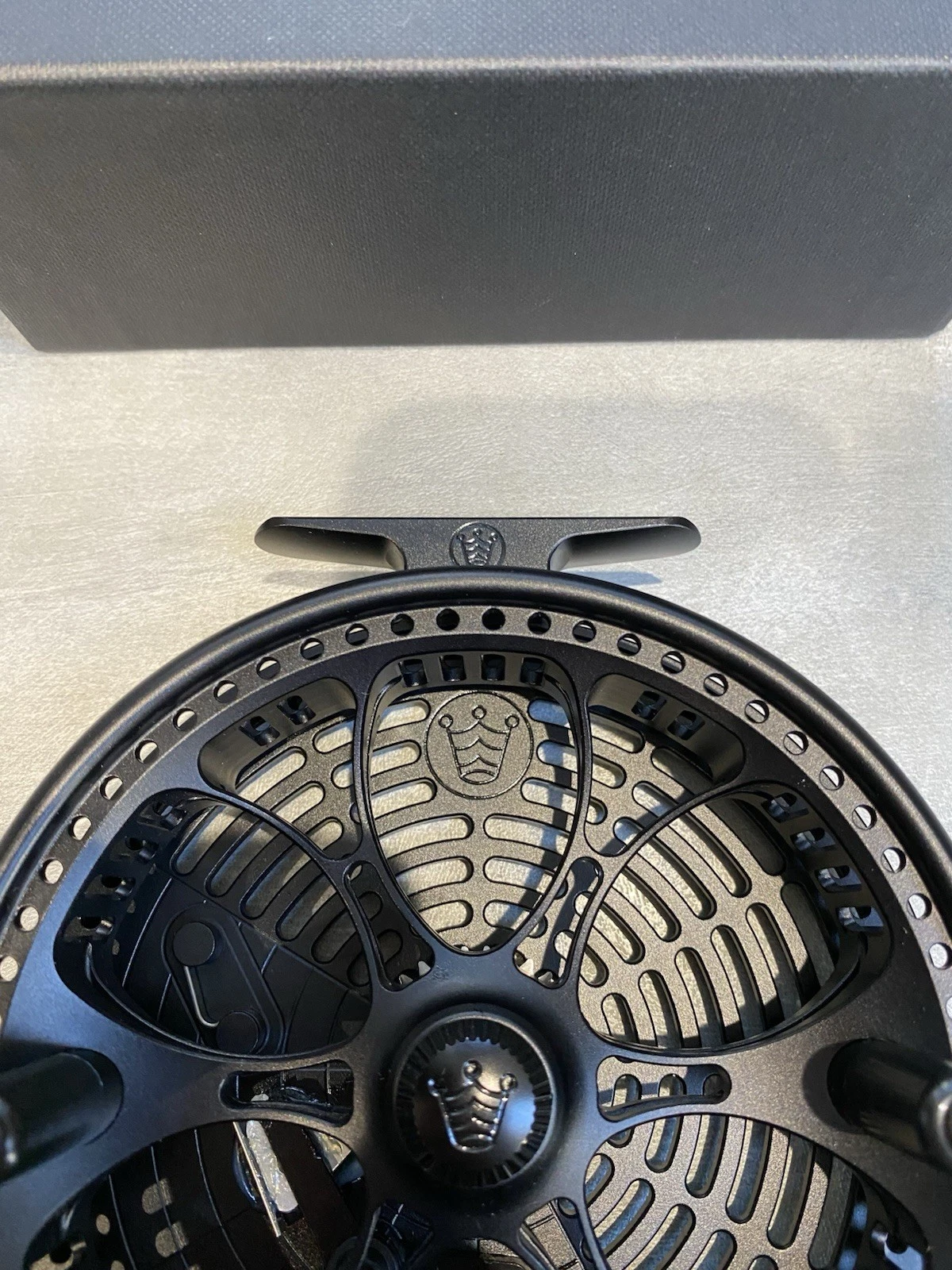 Kingpin Zeppelin Centerpin Aero 500 Fishing Reel Black Brand New 7