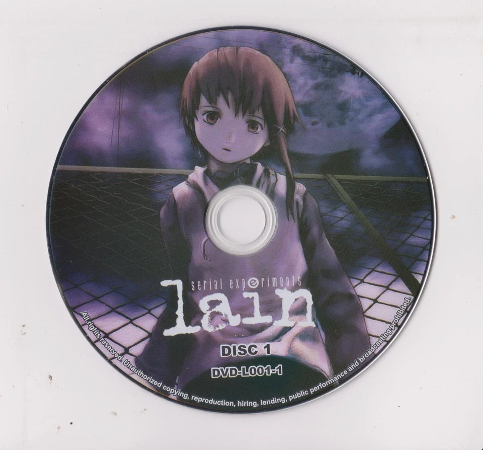 Serial Experiments Lain Complete Series 1-13 Anime 1999 English Version [DVD]  Foto 2 de 4