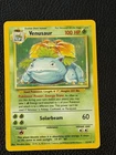 Pokémon TCG Venusaur Holo Rare Base Set 15/102 100 HP Wizards 1999