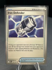 Pokemon - Iron Defender 118/132 Uncommon Mega Evolution - NM