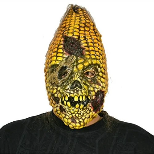 Full Face Scary Burn Corn Mask for Cosplay Latex Mask Horror Masquerade Adult... - Image 4 of 4