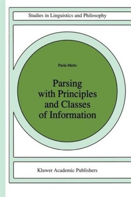 Merlo - Parsing with Principles and Classes of Information - New paper - X555z