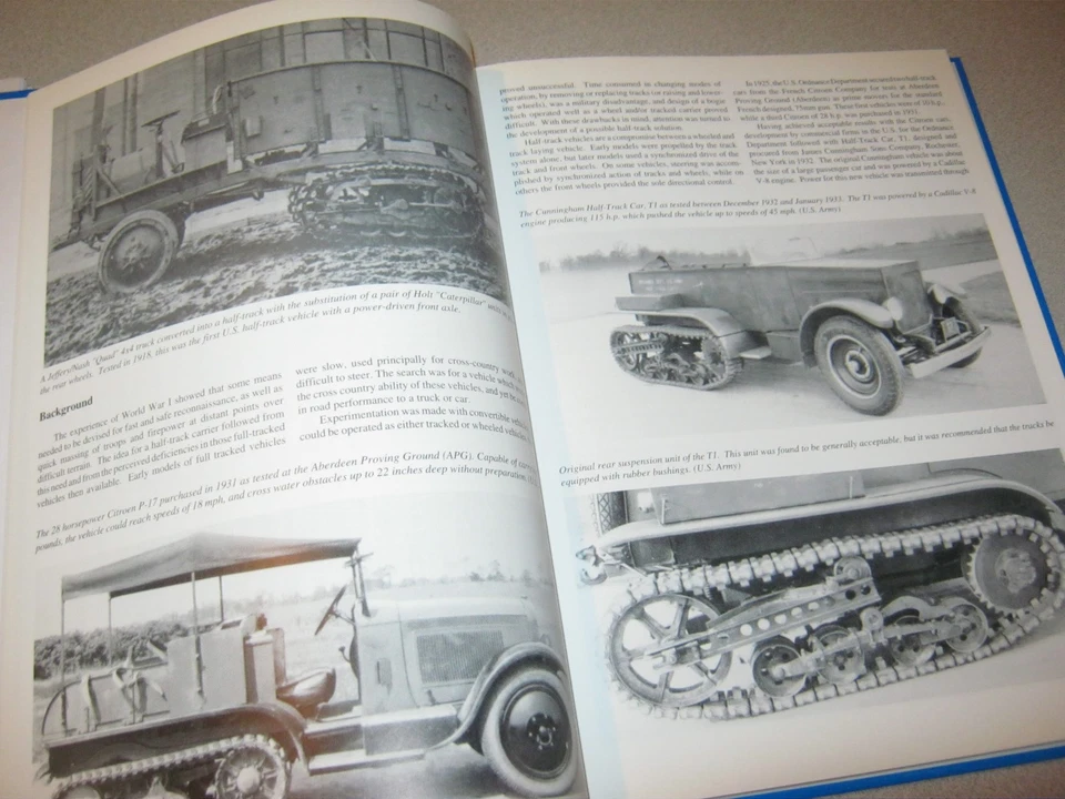 “U.S. Half-Tracks: Their Design and Development”  By David R. Haugh  Excellent - Image 3 of 4