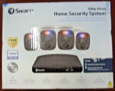 Swann Home 4 Camera 8 Channel 4K UHD DVR 2TB HDD Security System SWDVK-856804MQB