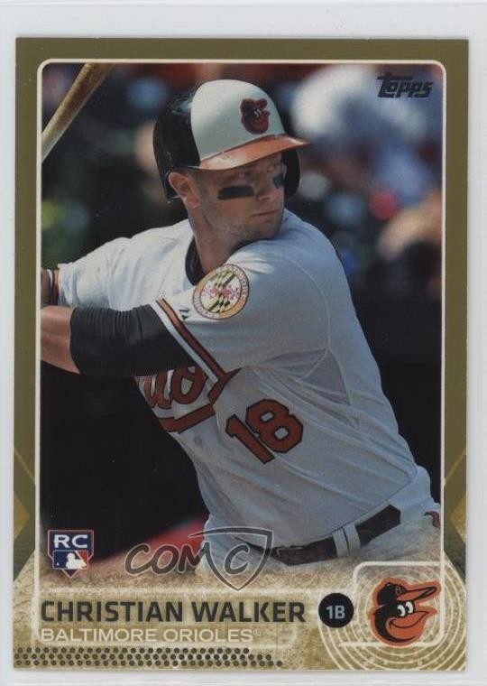 2015 Topps Gold 340/2015 Christian Walker #549 0q3
