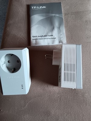 2x TP-Link AV 500 Powerlinegeräte 500Mbps, funktional