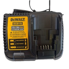DeWalt Battery Charger Model DCB115 12V/ 20V Max Lithium Ion 4 Amp Fast Charger
